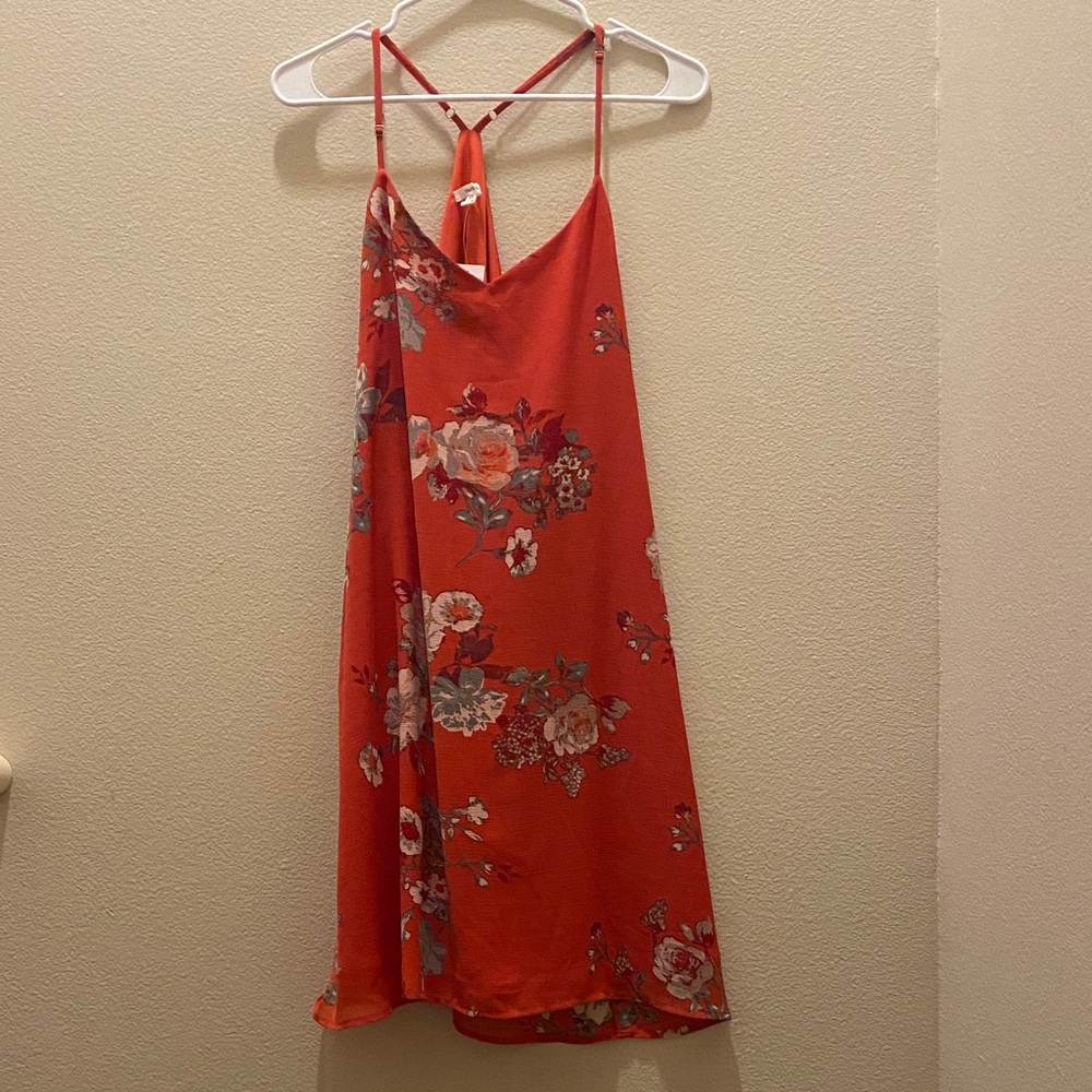 Maurices floral racerback dress